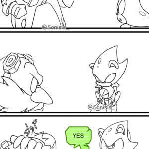 Metal Sonic's dilema