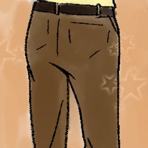 Drawing pants