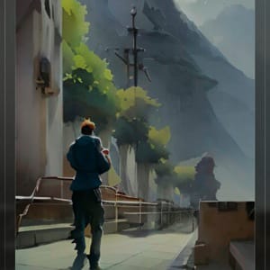 Saliendo de la ciudad