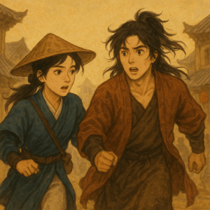 A heiress runs away from the wedding.