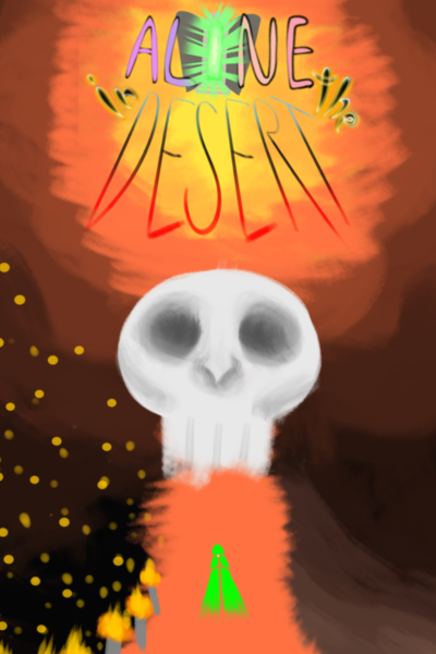 Alone in the desert 