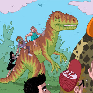 HIPSTERS vs. Dinosaurs, part 12