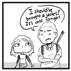You don't need a jacket