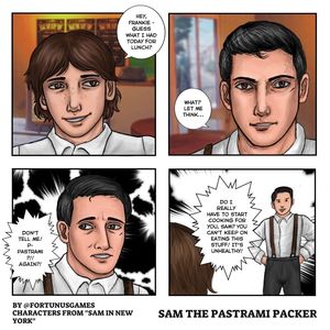 Short Comic: Sam the Pastrami Packer