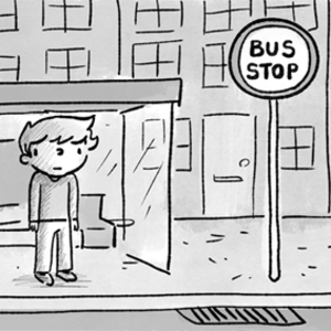 bus stop comics