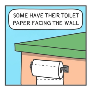 Which Way Do You Face YOUR Roll?