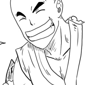 Toru the corky, violent, stupid, badass monk
