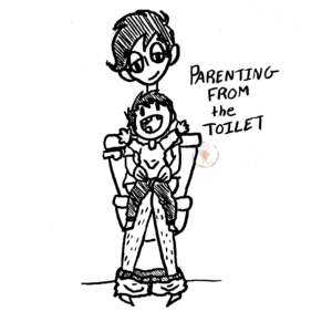 Parenting From the Toilet