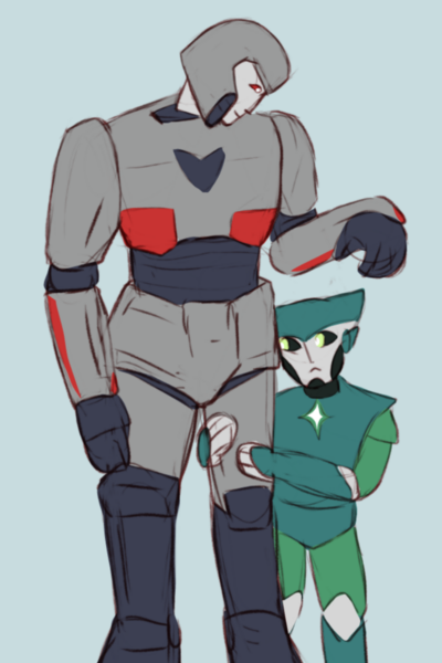 baby night- transformers au