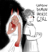 Shadow Demon Faerie Girl