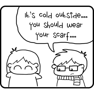 Wear Your Scarf !
