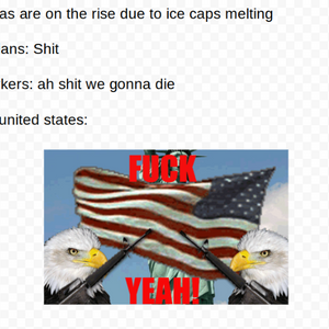 melting ice caps