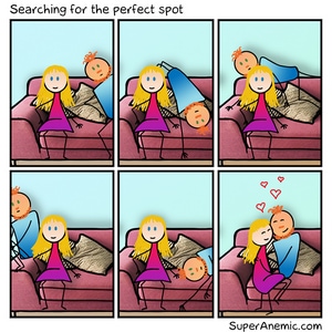 He's a little fidgety