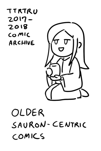 Older Sauron-Centric Comics