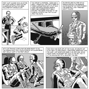 Skydiving. First Jump - Part 1