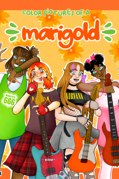 Color Pictures of a Marigold