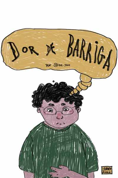 dor de barriga