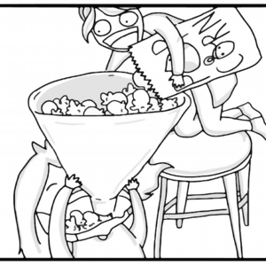 The Only Way To Eat Popcorn