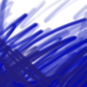 Mein blau in weiss (meu azul no branco)