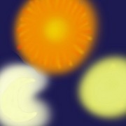 The sun the moon and the stars