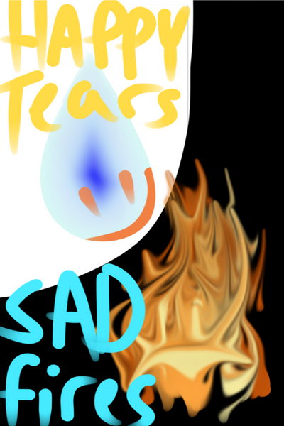 happy tears sad fires