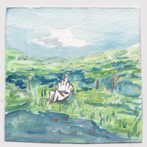 After a long days walk...