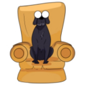 The black dog who tells his story