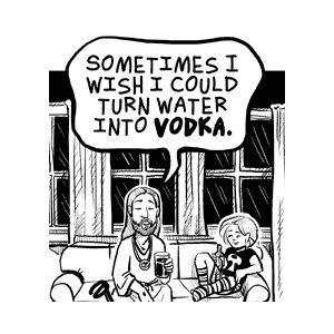 Water into Vodka