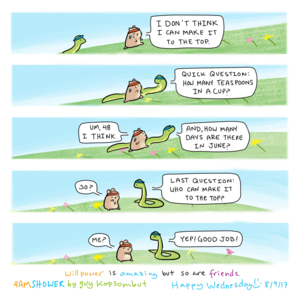 little help from my friends.