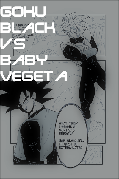 Goku Black vs Baby Vegeta