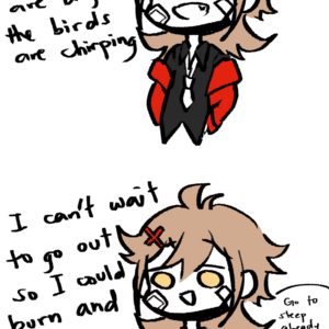 Hugo and his suicidal thoughts