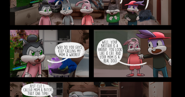 Dunb Rabbit Read Dumb Rabbits (shorts) :: Biscuit | Tapas Community