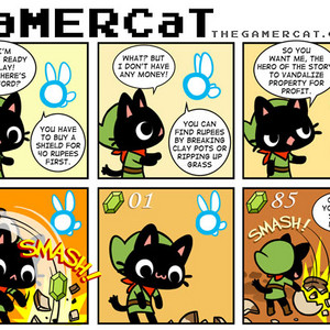 The GaMERCaT - Potions [comic] : r/zelda