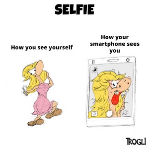 How your smartphone sees you?