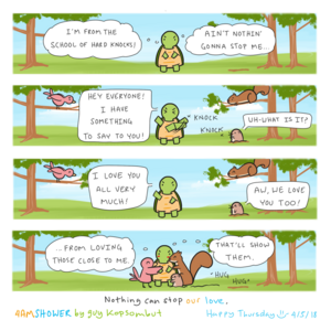 tough love.