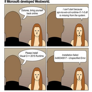 If Microsoft developed the Westworld Park.