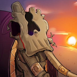 Death between flowers