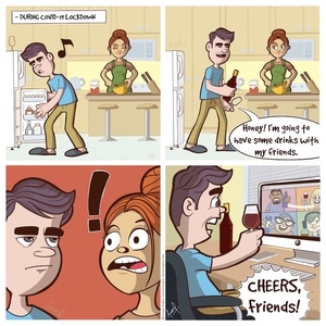 Party during Lockdown