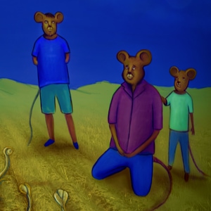 Mice lost in the desert