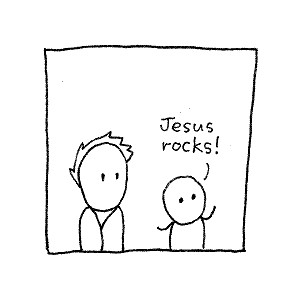 Jesus rocks