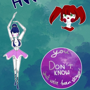 FNAF SL Stickers
