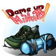 &iexcl;Dame un minuto! [Spanish]