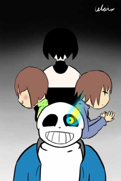 Sans, Frisk and Chara's Reincarnation in Another World