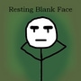 Resting Blank Face