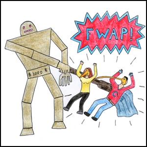 The Fairly Underwhelming Curlew-Man