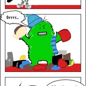 Monster's Make Great Coat Racks