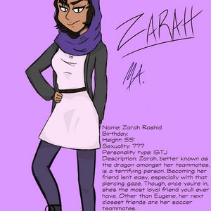 Meet Zarah Rashid!