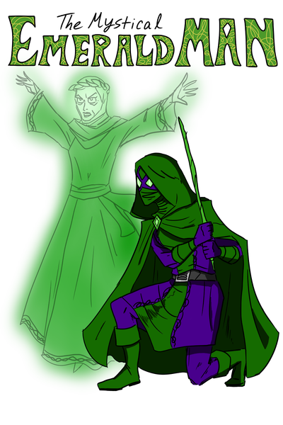 The Mystical Emerald-Man