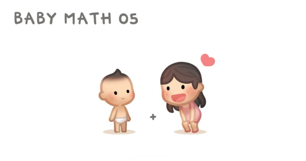 Read HJ-Story :: Baby Math 05: Baby + Mom | Tapas Community