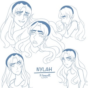 Nylah Character Expressions